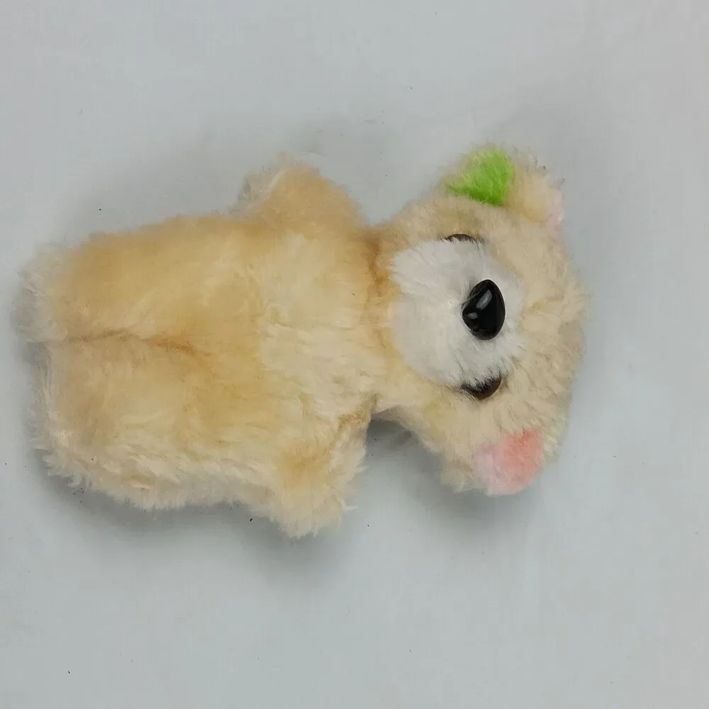 Mama Bear Hugging Baby Bear Plush Tan Pastel Rainbow Soft Stuffed Teddy Toy